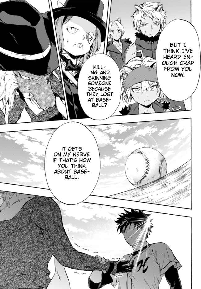 Yakyuu de Sensou suru Isekai de Choukoukoukyuu Ace ga Jakushou Kokka o Sukuu Youdesu Chapter 9 - Page 37
