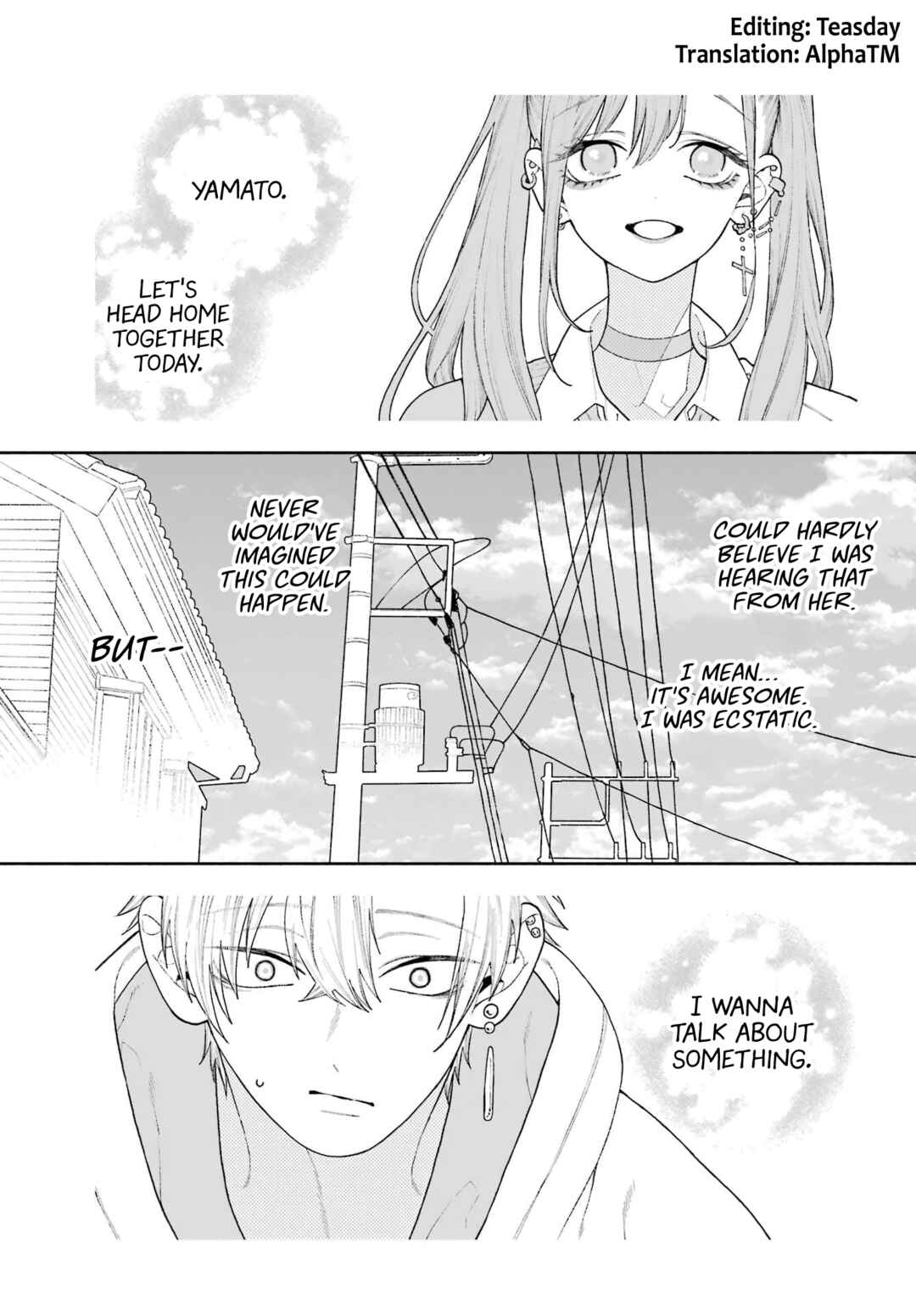 Kimi no "Gizaba" ga Mitemitai. Chapter 13 - Page 1