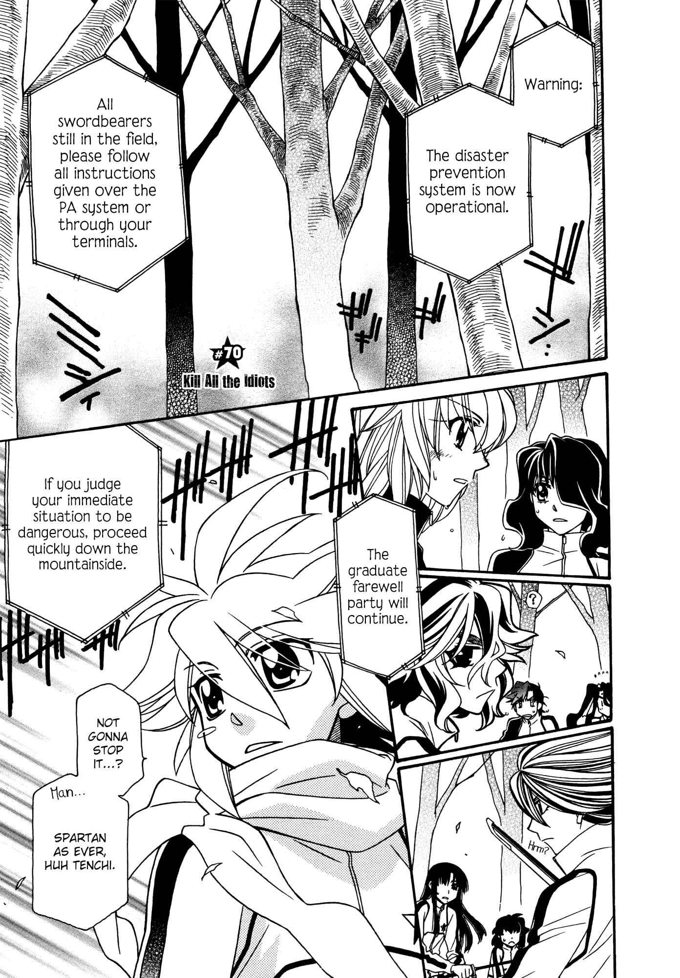Hayate x Blade Chapter 70 - Page 1
