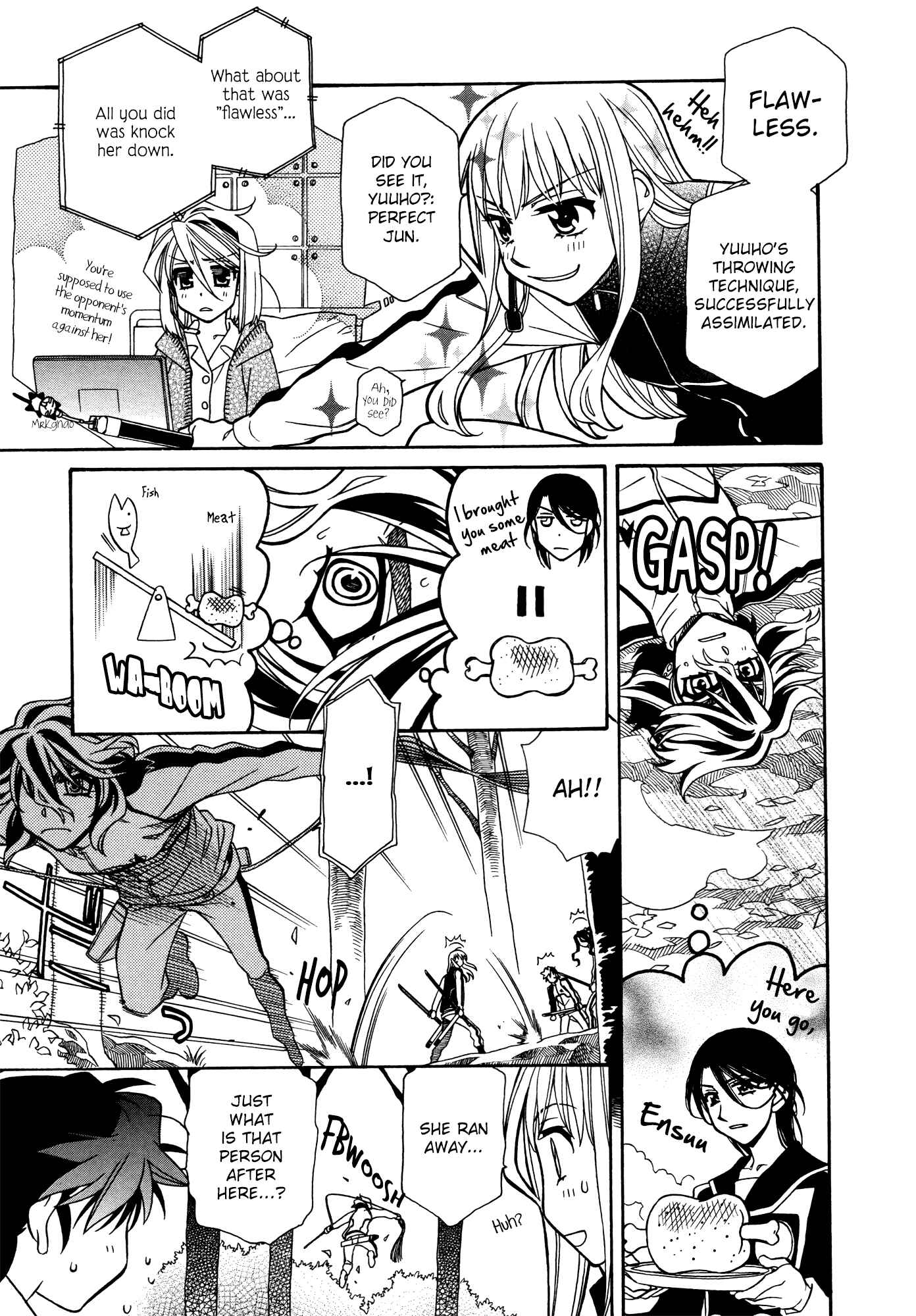 Hayate x Blade Chapter 70 - Page 9