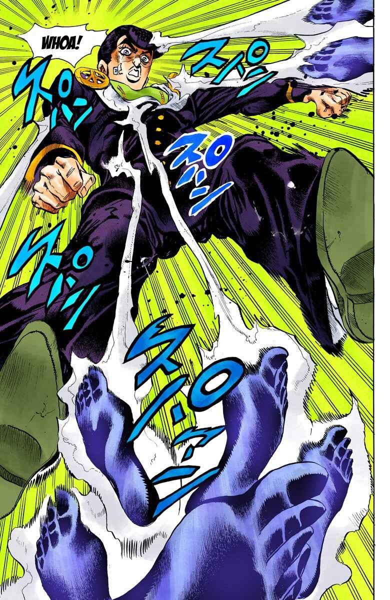 JoJo no Kimyou na Bouken: Part 4 - Diamond wa Kudakenai Color-ban Chapter 121 - Page 17