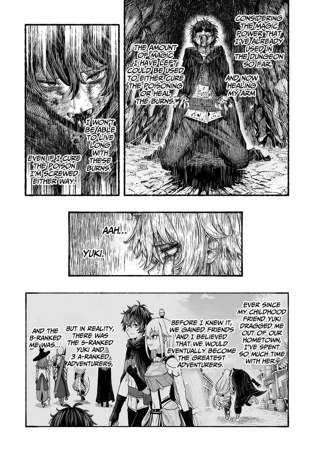 Ryuu to Ayumu Nariagari Boukensha-dou ~Youzumi toshite S-Rank Party kara Tsuihou Sareta Kaifuku Majutsushi, Suterareta Saki de Saikyou no Shinryuu o Fukkatsu Saseteshimau~ Chapter 1.1 - Page 16