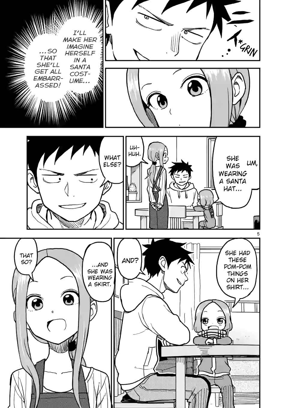 Karakai Jouzu no (Moto) Takagi-san Chapter 117 - Page 5