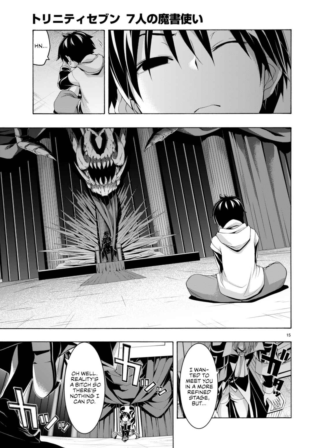 Trinity Seven - 7-Nin no Masho Tsukai Chapter 140 - Page 15