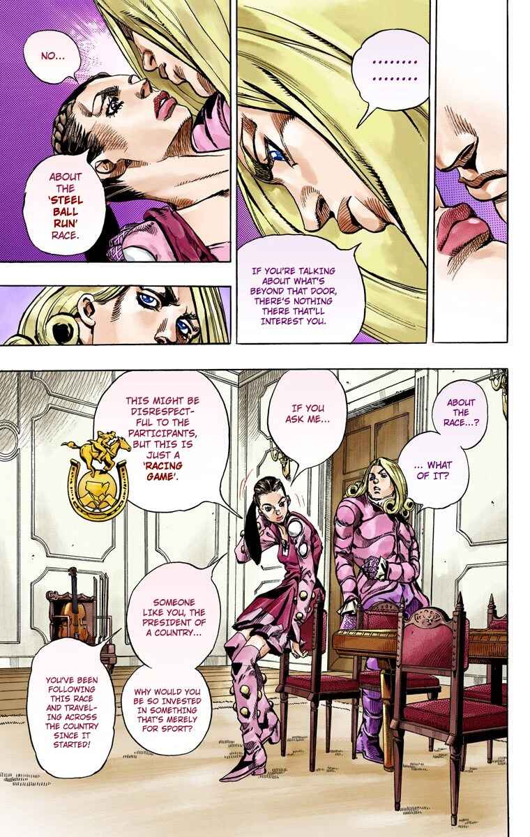 JoJo no Kimyou na Bouken: Part 7 - Steel Ball Run Color-ban Chapter 61 - Page 20