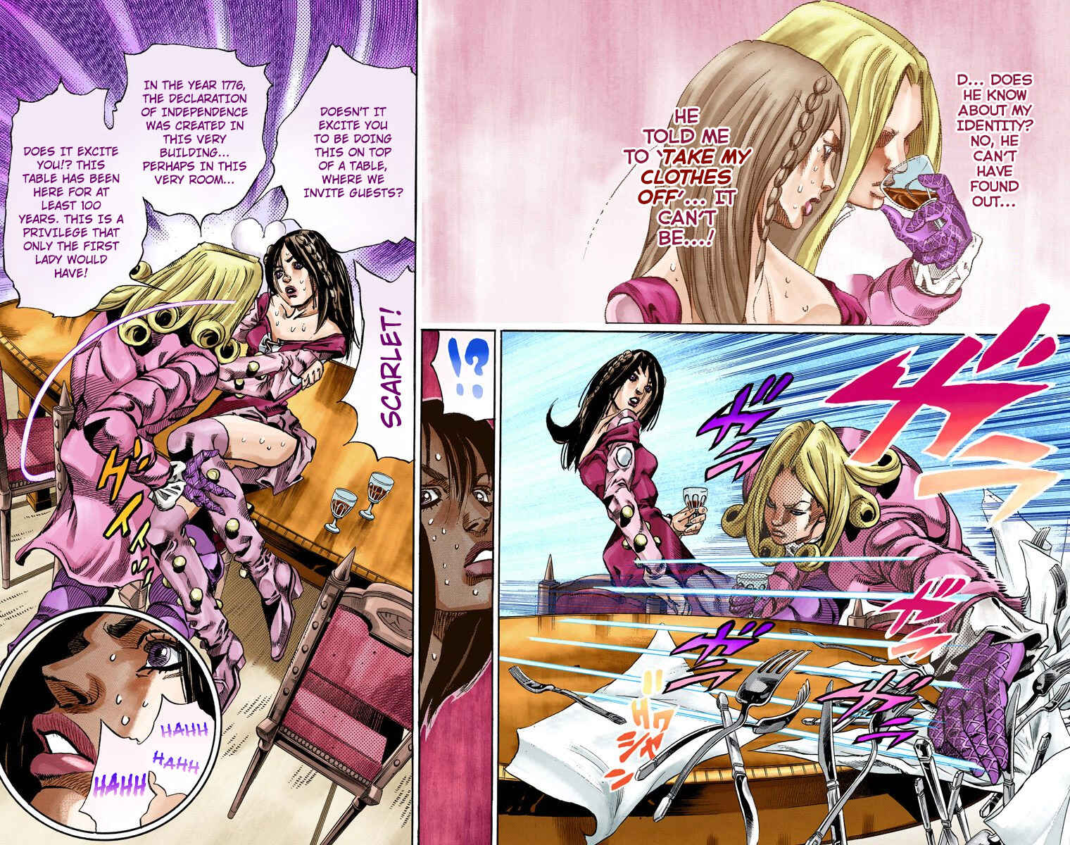 JoJo no Kimyou na Bouken: Part 7 - Steel Ball Run Color-ban Chapter 61 - Page 32
