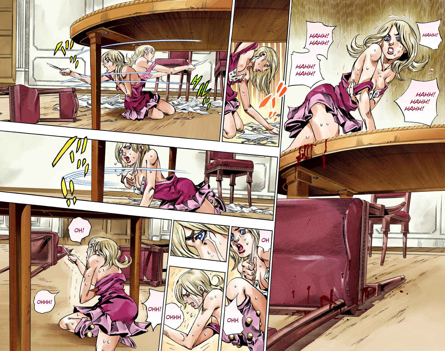 JoJo no Kimyou na Bouken: Part 7 - Steel Ball Run Color-ban Chapter 61 - Page 48