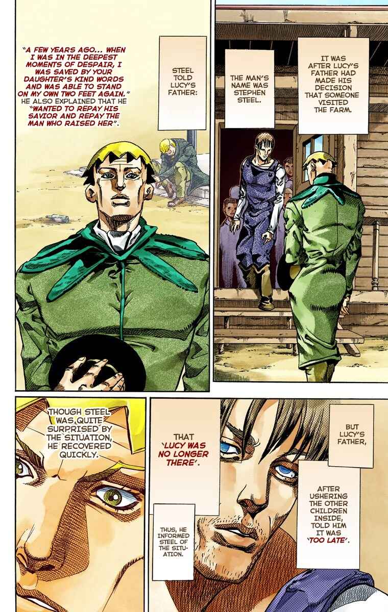 JoJo no Kimyou na Bouken: Part 7 - Steel Ball Run Color-ban Chapter 61 - Page 5