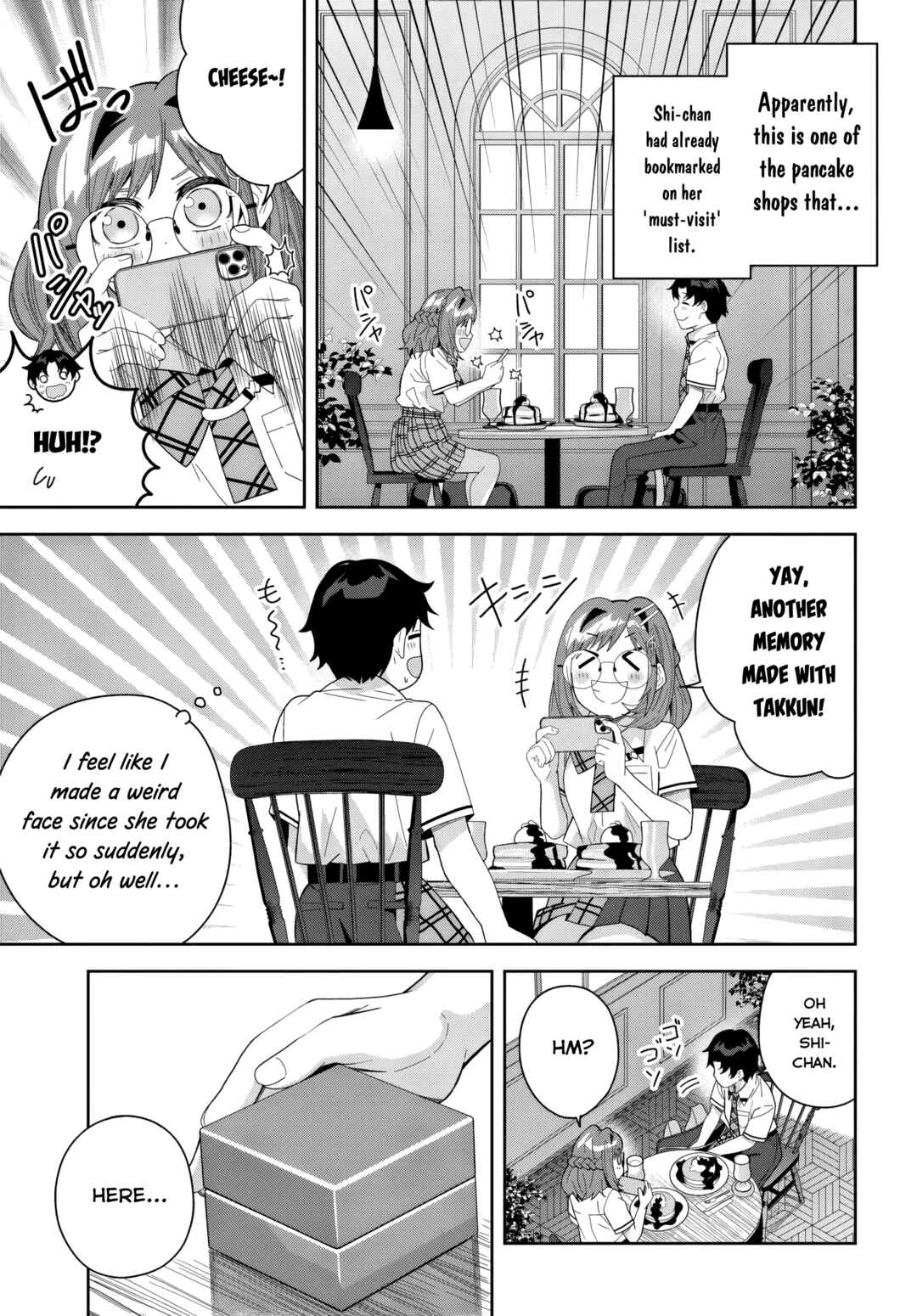 Classmate no Moto Idol ga, Tonikaku Kyodou Fushin nandesu. Chapter 25 - Page 5