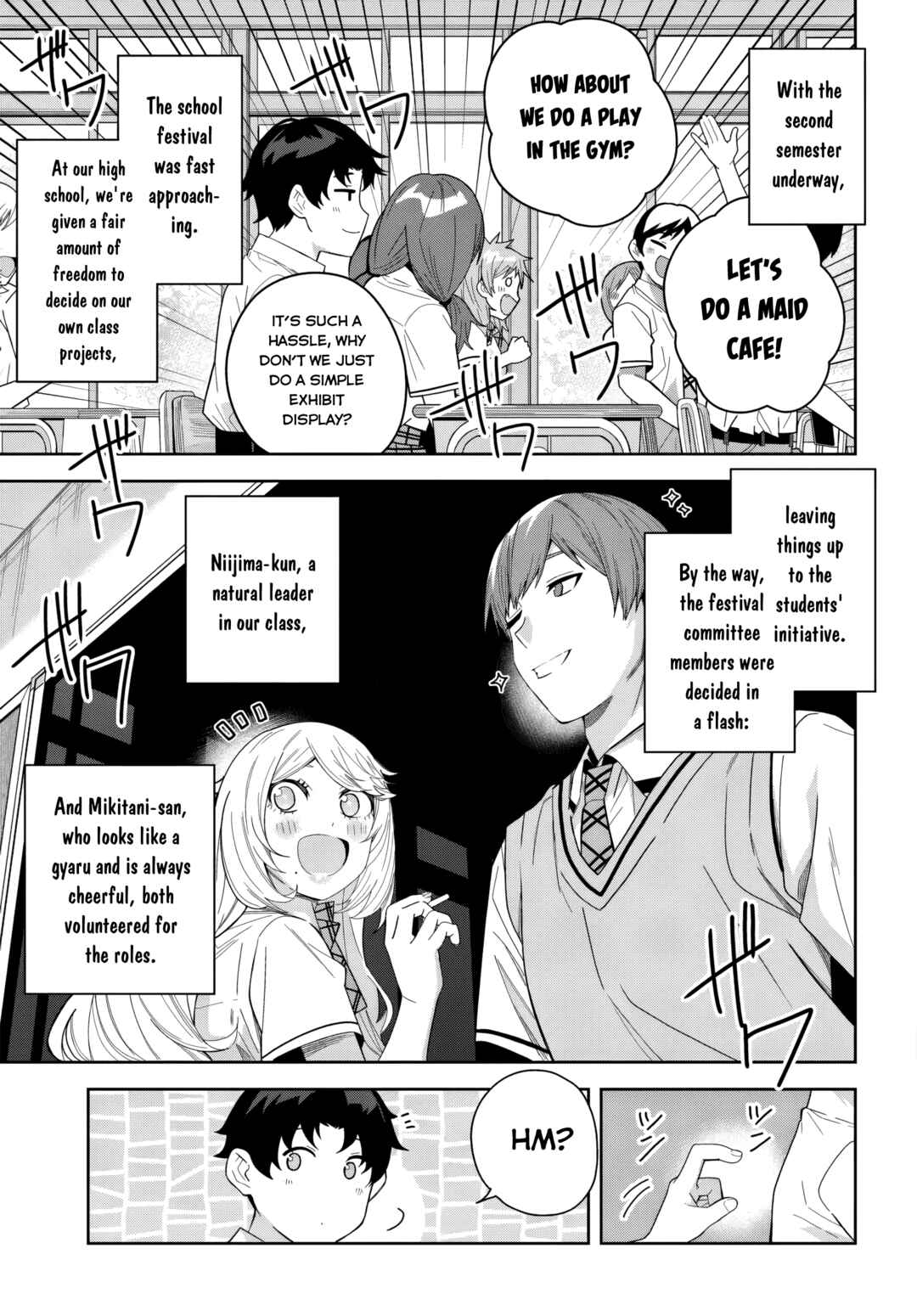 Classmate no Moto Idol ga, Tonikaku Kyodou Fushin nandesu. Chapter 25 - Page 9