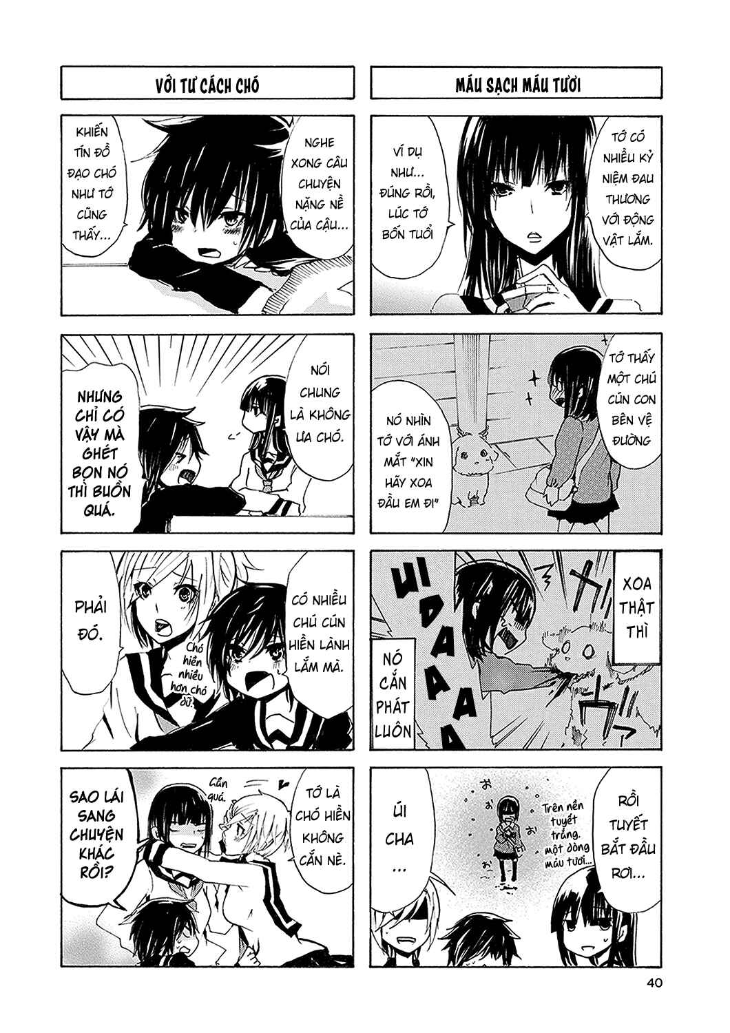 Inugami-san to Nekoyama-san Chapter 4 - Page 3