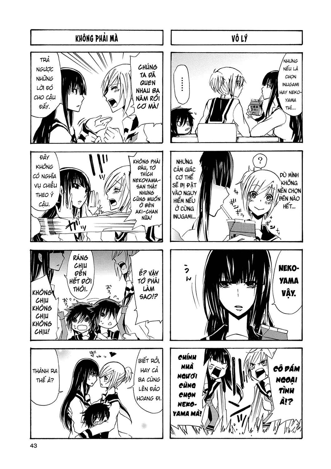 Inugami-san to Nekoyama-san Chapter 4 - Page 6