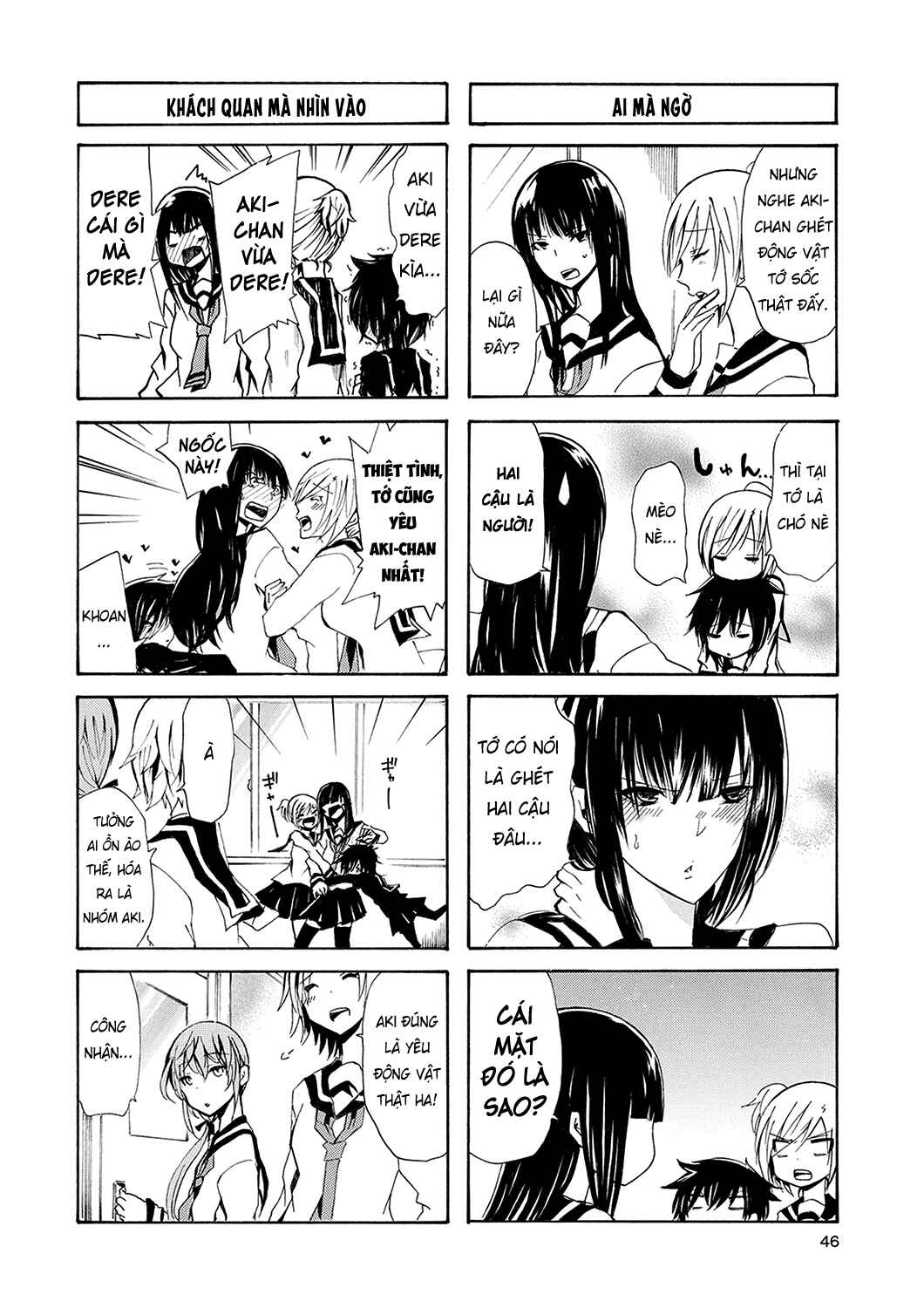 Inugami-san to Nekoyama-san Chapter 4 - Page 9