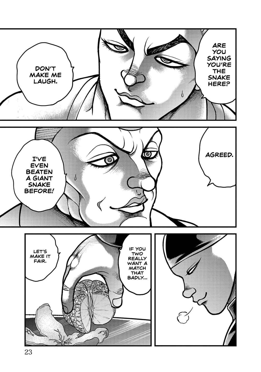 Baki Gaiden - Gaia to Sikorsky ~Tokidoki Nomura Futari Dakedo Sannin Kurashi~ Chapter 9 - Page 24