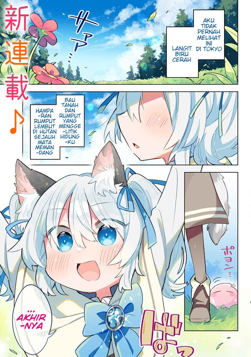 Nekomimi Shoujo wa Mori de Slow Life wo Okuritai ~Mofumofu wa Shomou Shimashita ga, Seijo to ka Ouji-sama to ka wa Chuumongai desu~ Chapter 1 - Page 1