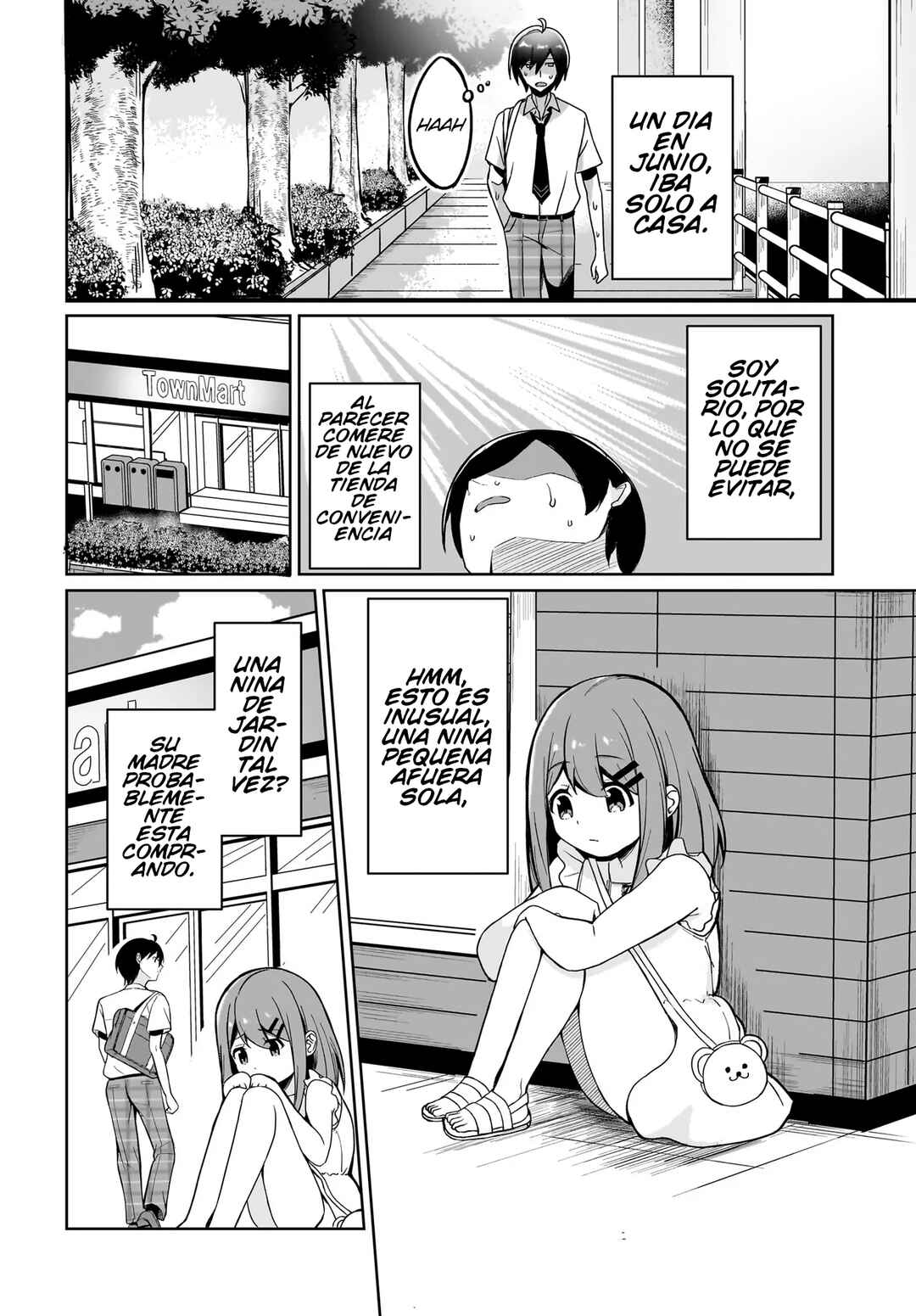 Maigo no Onnanoko wo Ie made Todoketara, Genkan kara Detekita no wa Gakunen Ichi no Bishoujo deshita Chapter 1 - Page 6