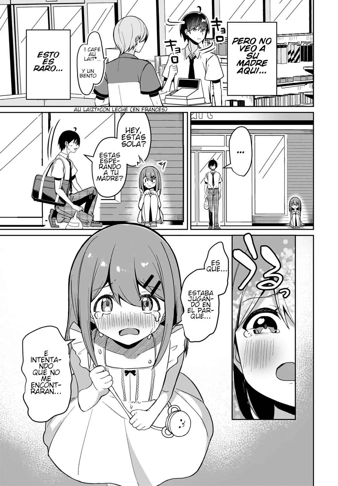 Maigo no Onnanoko wo Ie made Todoketara, Genkan kara Detekita no wa Gakunen Ichi no Bishoujo deshita Chapter 1 - Page 7