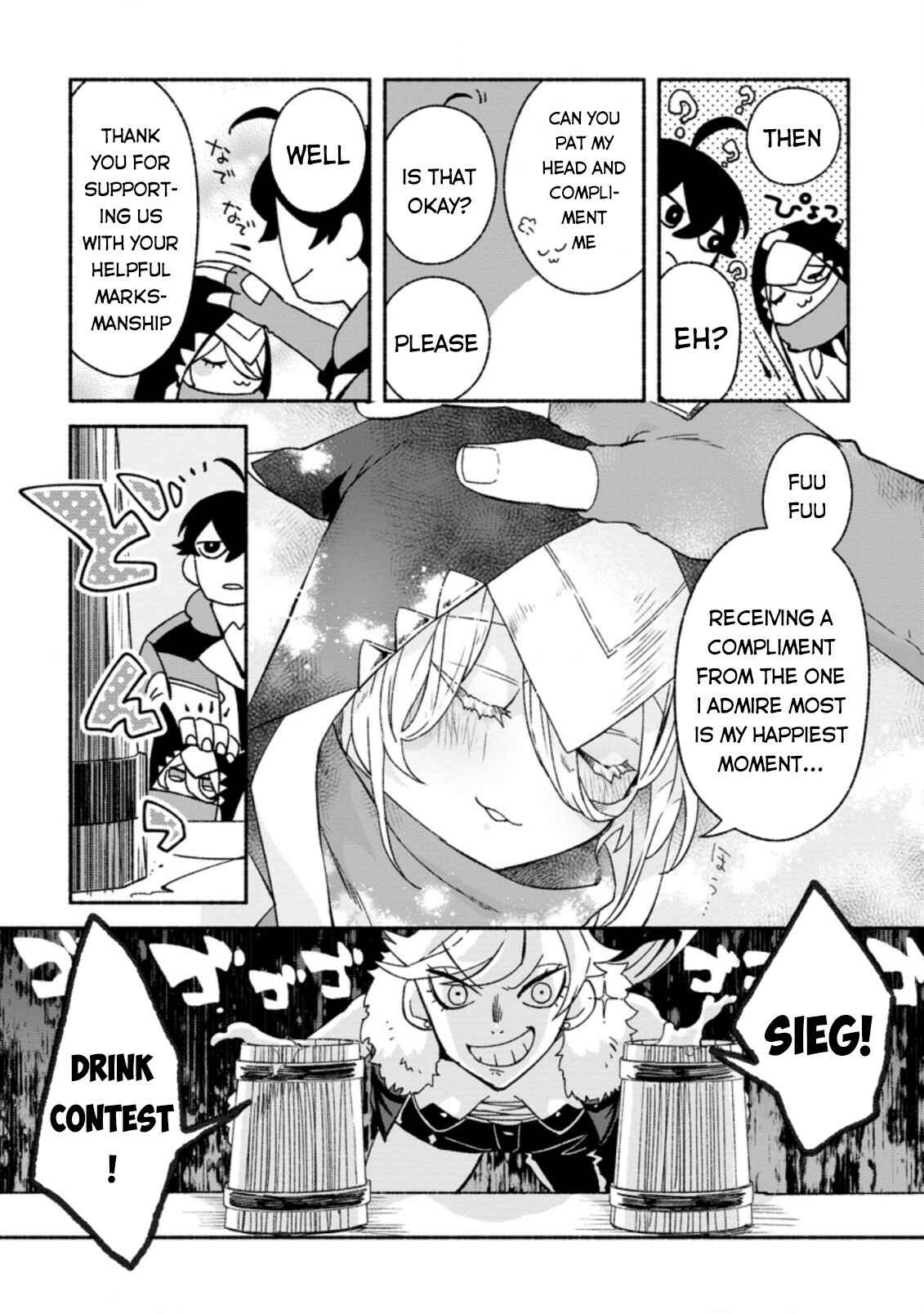 Sono Monban, Saikyou ni Tsuki: Tsuihou Sareta Bougyoryoku 9999 no Senshi, Outo no Monban to shite Musou Suru Chapter 7.3 - Page 6