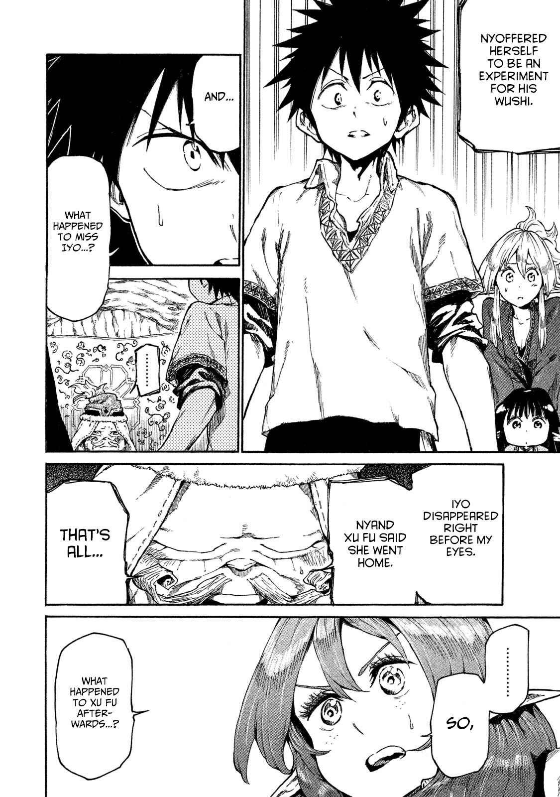 Mazumeshi Elf to Yuuboku gurashi Chapter 15 - Page 28