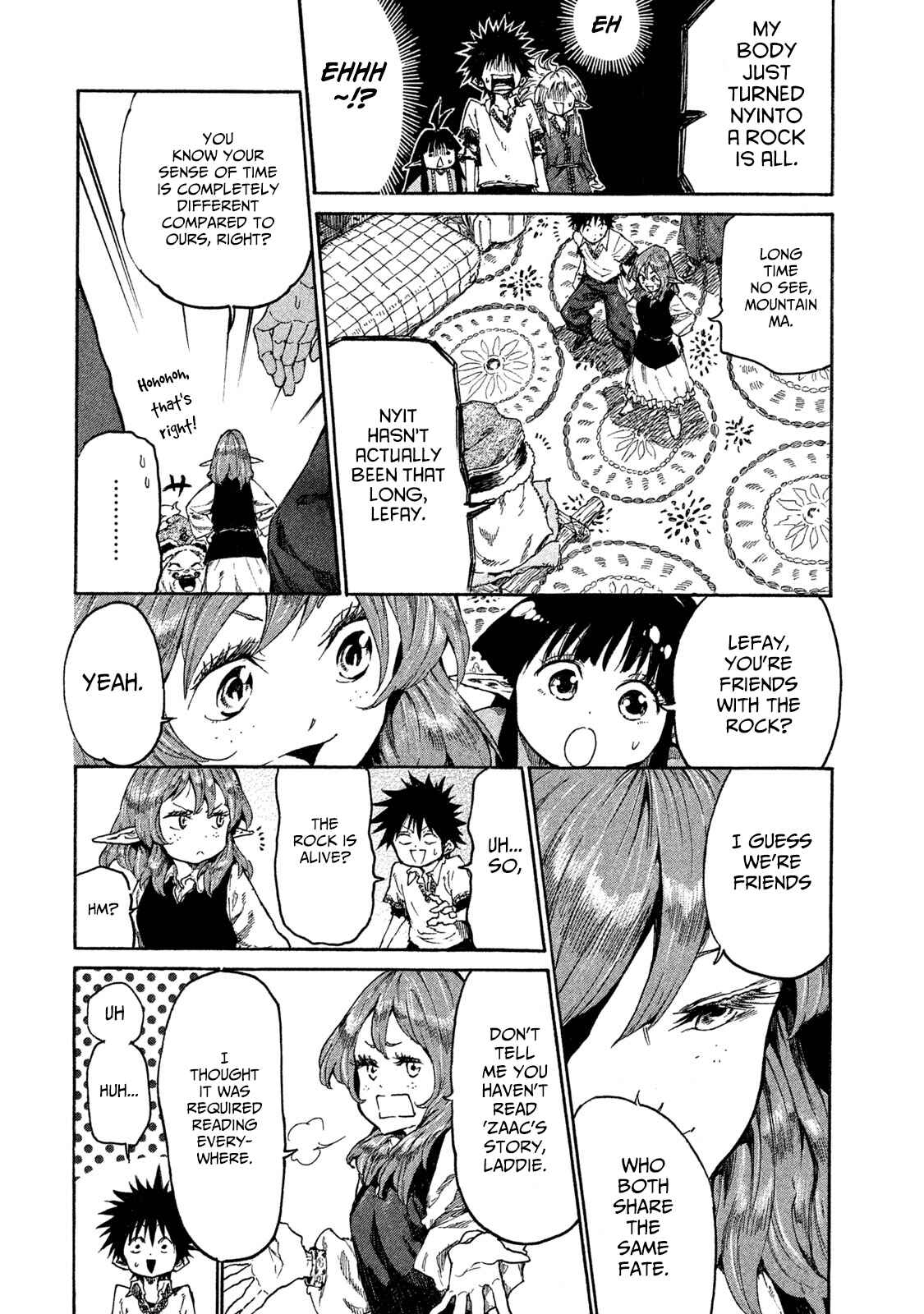 Mazumeshi Elf to Yuuboku gurashi Chapter 15 - Page 6