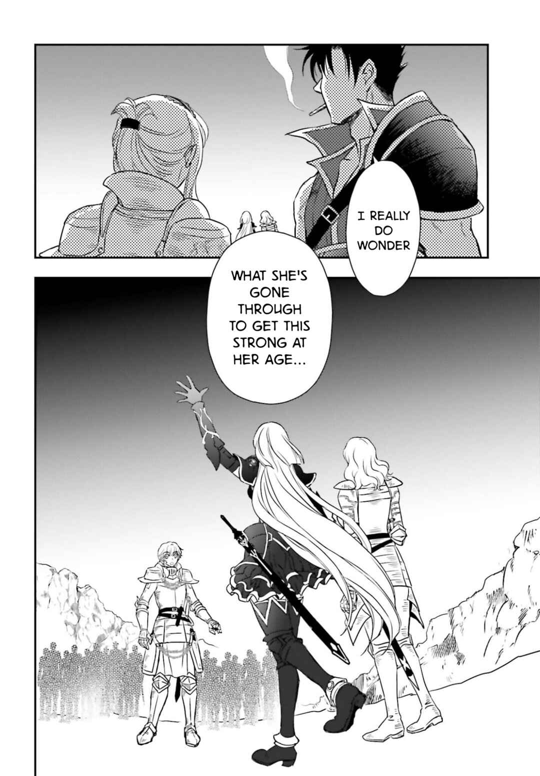 Shinigami ni Sodaterareta Shoujo wa Shikkoku no Tsurugi o Mune ni Idaku Chapter 55.2 - Page 10