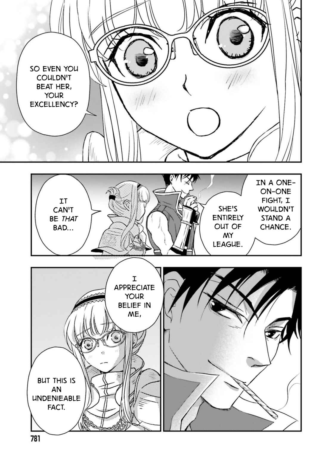 Shinigami ni Sodaterareta Shoujo wa Shikkoku no Tsurugi o Mune ni Idaku Chapter 55.2 - Page 9