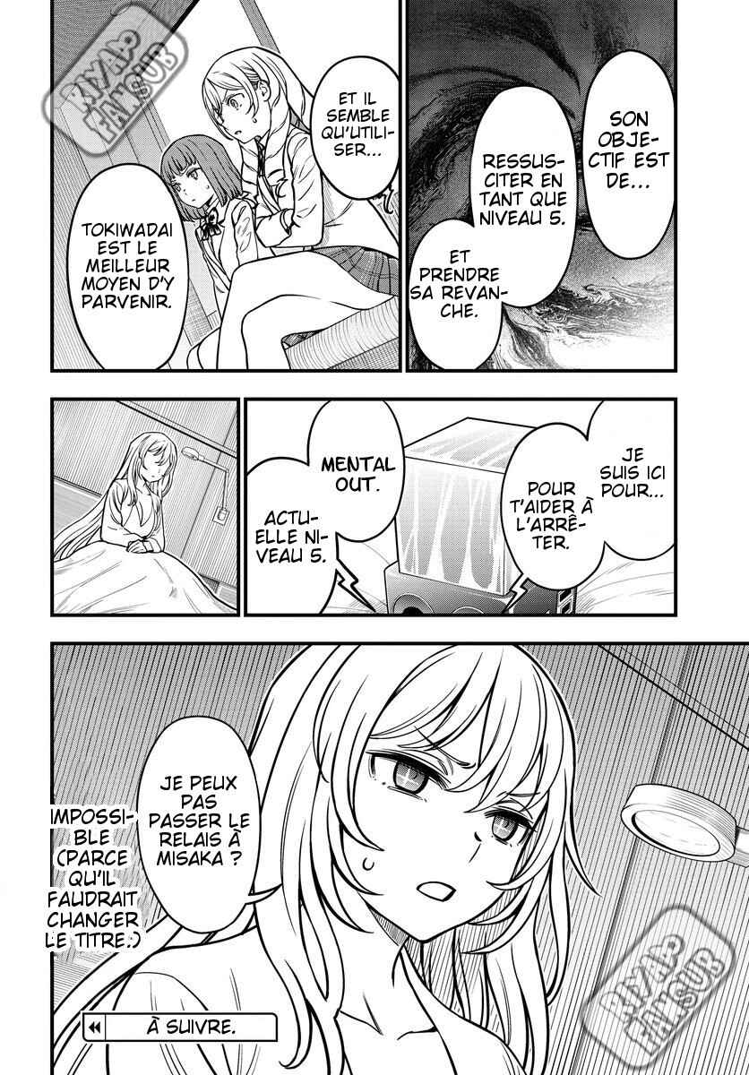Toaru Majutsu no Index Gaiden - Toaru Kagaku no Mental Out Chapter 17 - Page 26