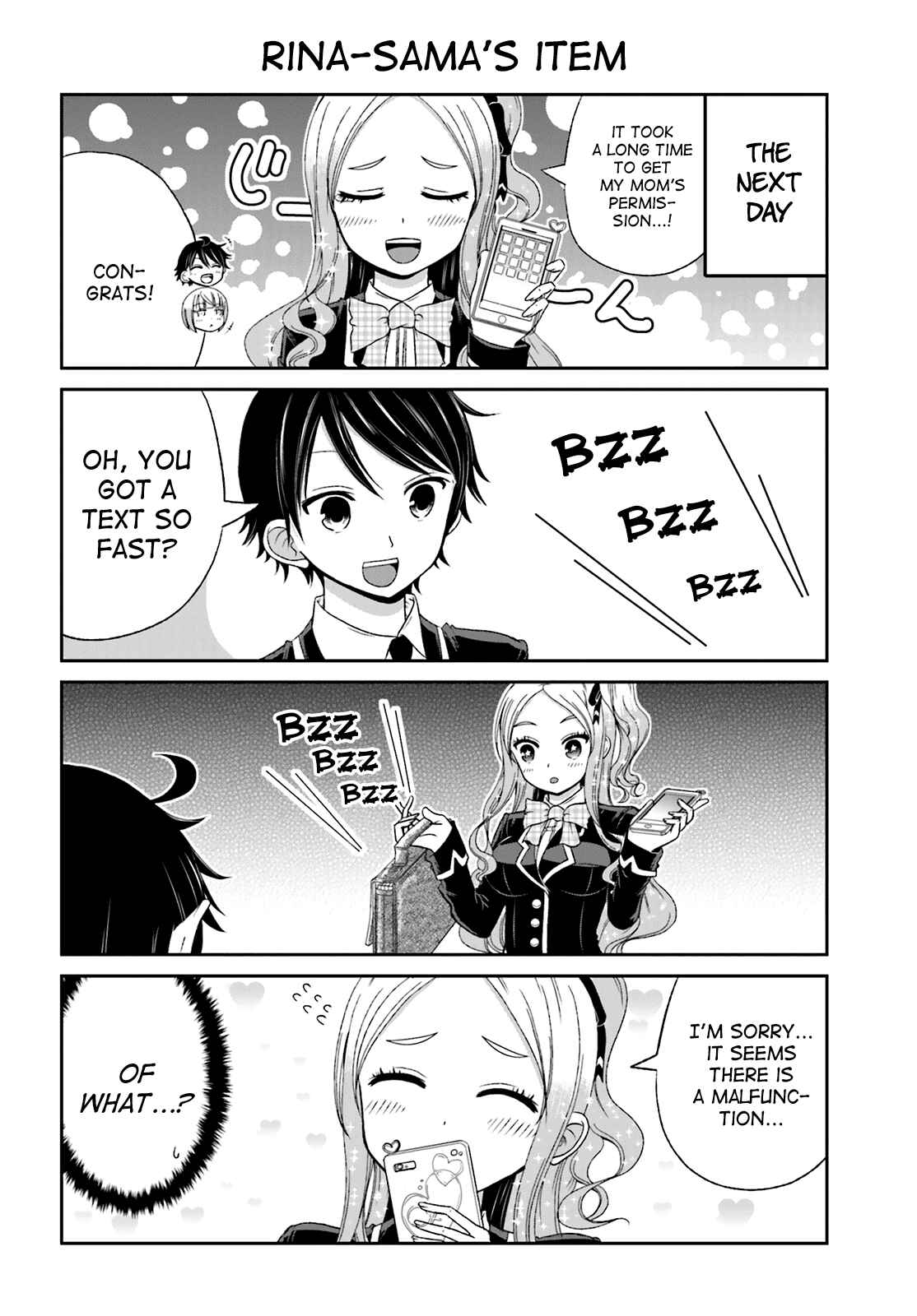 Boku no Kanojo ga Majime Sugiru Shojo Bitch na Ken Chapter 24 - Page 2