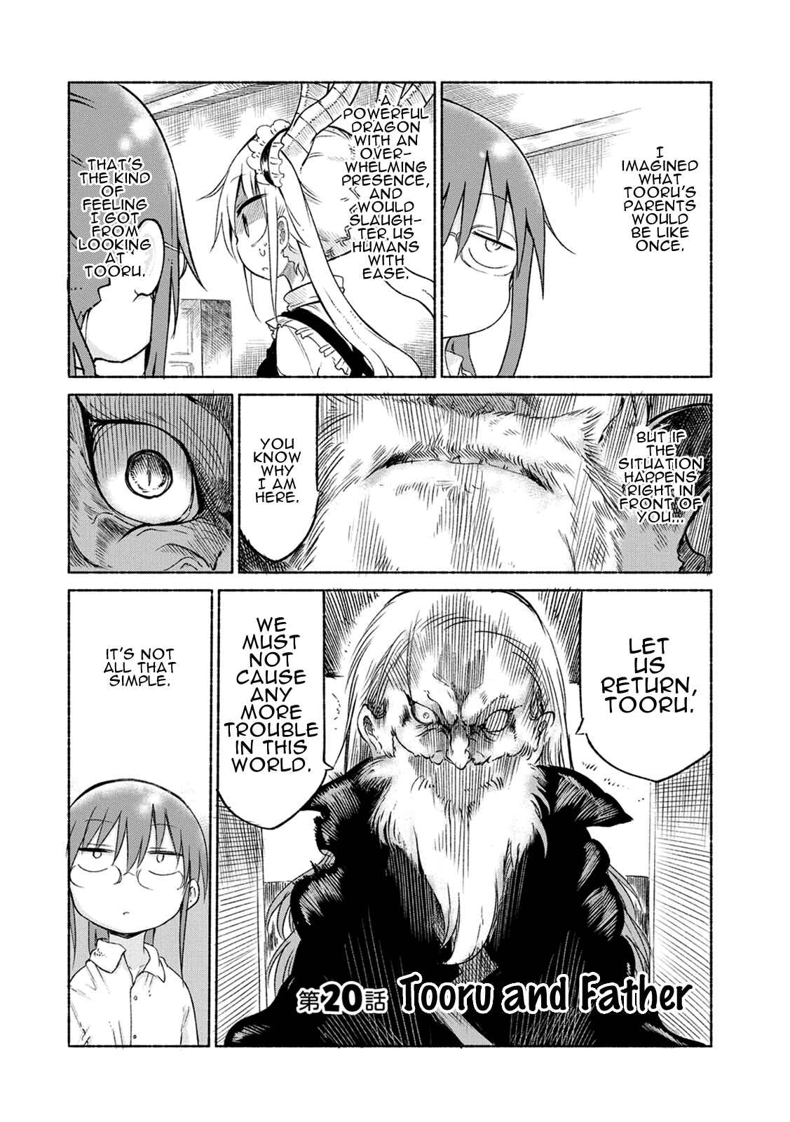 Kobayashi-san Chi no Maid Dragon Chapter 20 - Page 2