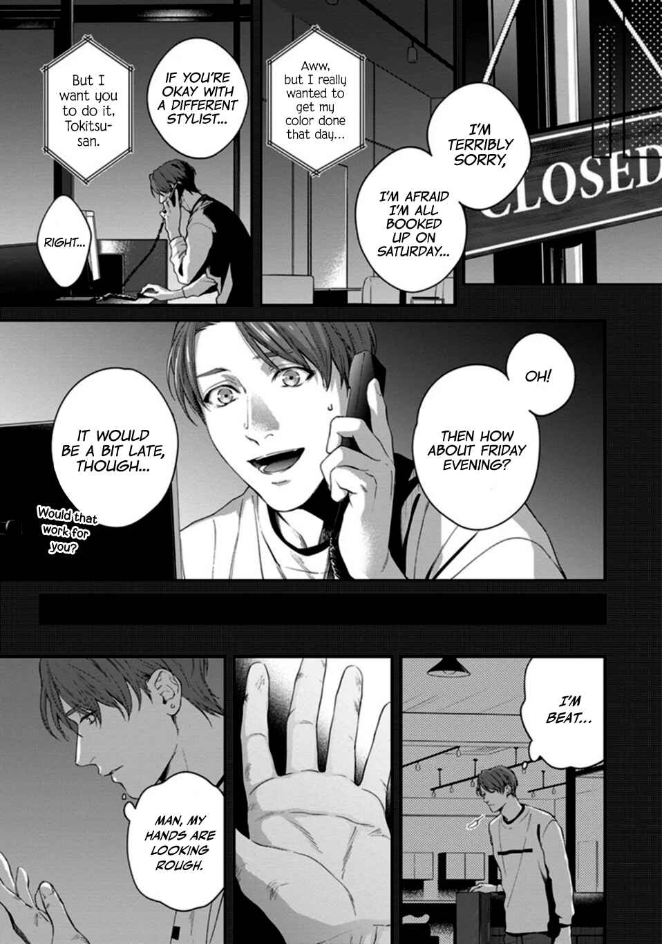 Koi wo Suru ni wa Toumei Sugiru Chapter 5 - Page 14