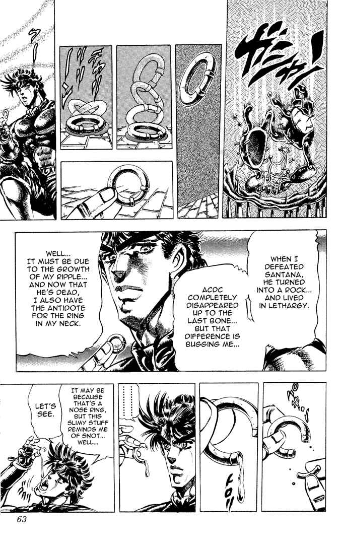 JoJo no Kimyou na Bouken: Part 2 - Sentou Chouryuu Chapter 36 - Page 15