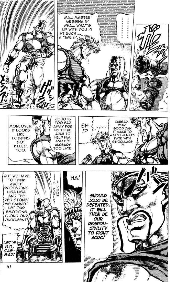 JoJo no Kimyou na Bouken: Part 2 - Sentou Chouryuu Chapter 36 - Page 4