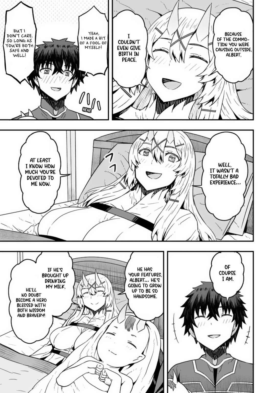 Isekai Saikyou no Yome desu ga, Yoru no Tatakai wa Ore no Hou ga Tsuyoi You desu - Chiryaku wo Ikashite Nariagaru Harem Senki Chapter 24 - Page 27