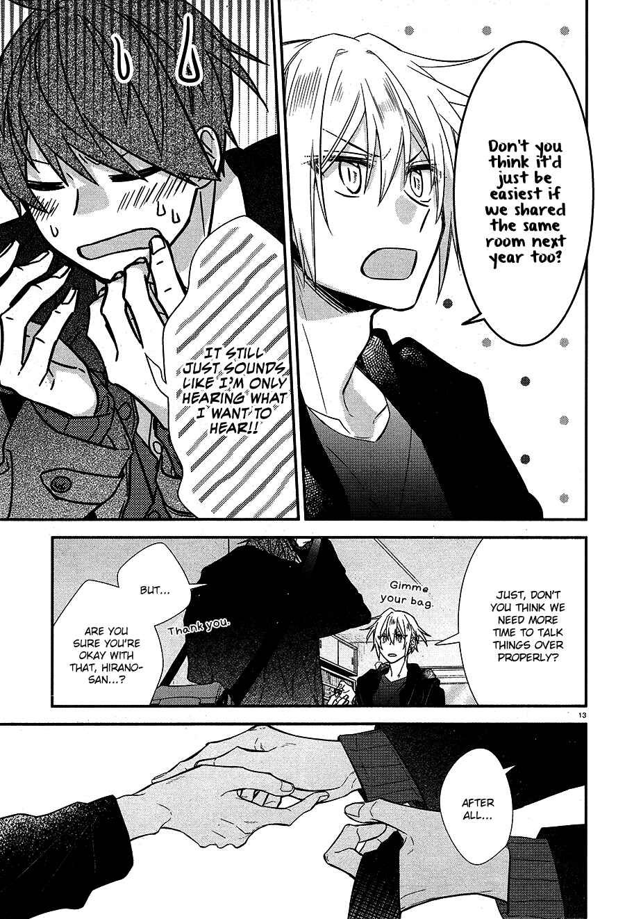 Hirano to Kagiura Chapter 10 - Page 16
