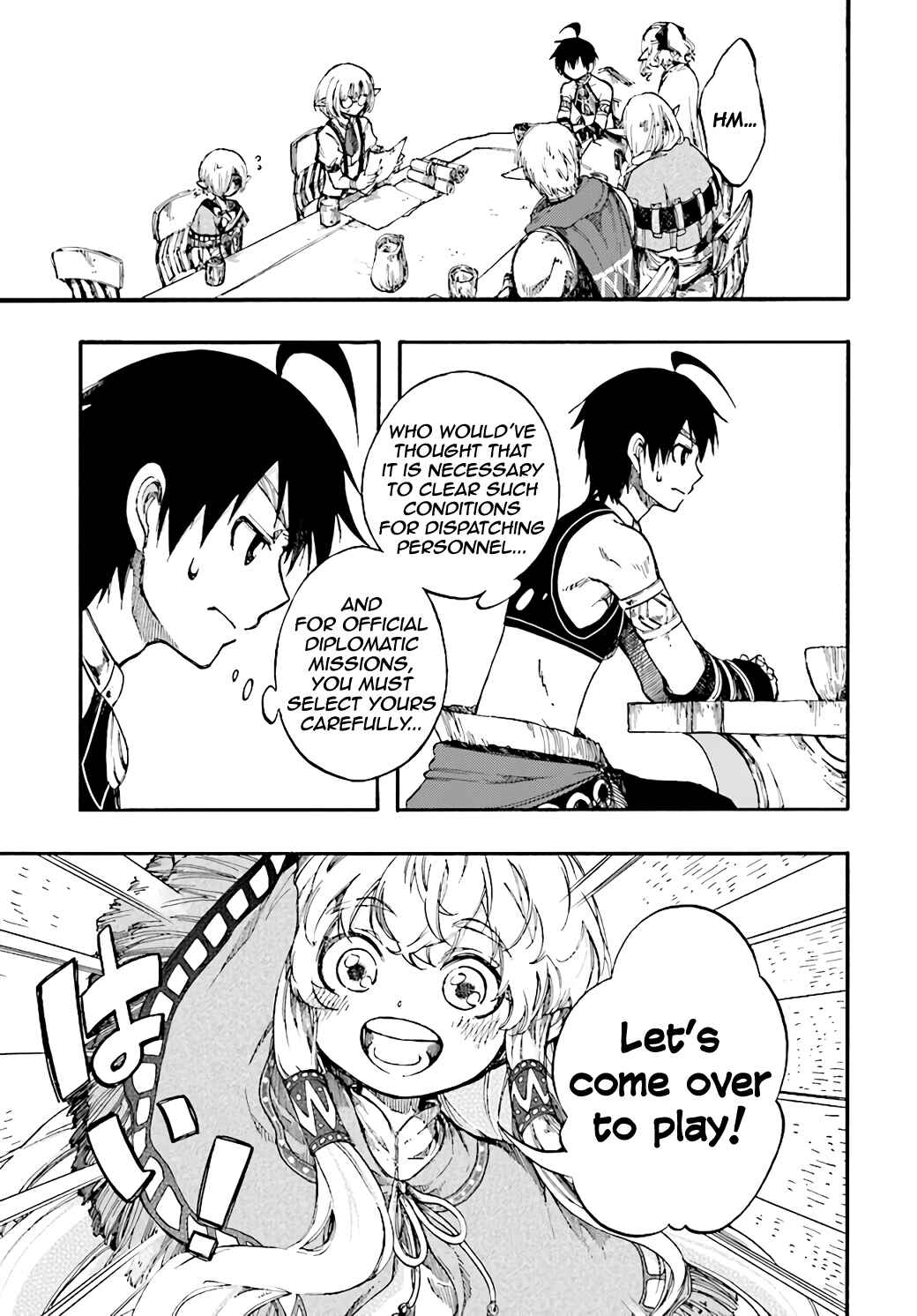 Isekai Mokushiroku Mynoghra: Hametsu no Bunmei de Hajimeru Sekai Seifuku Chapter 11.1 - Page 14