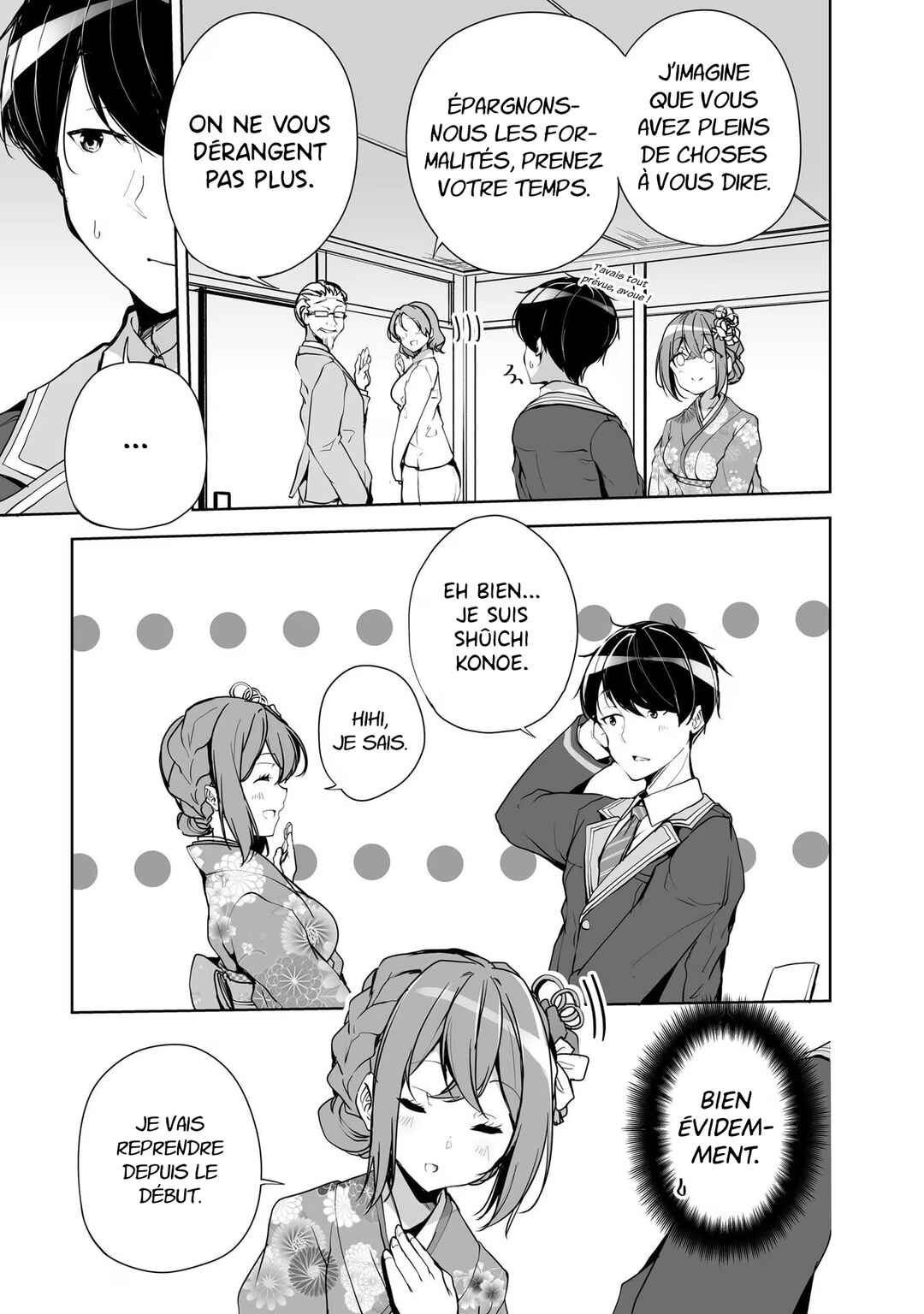 Danshi dato Omotteita Osananajimi tono Shinkon Seikatsu ga Umaku Ikisugiru Ken ni Tsuite Chapter 1 - Page 26
