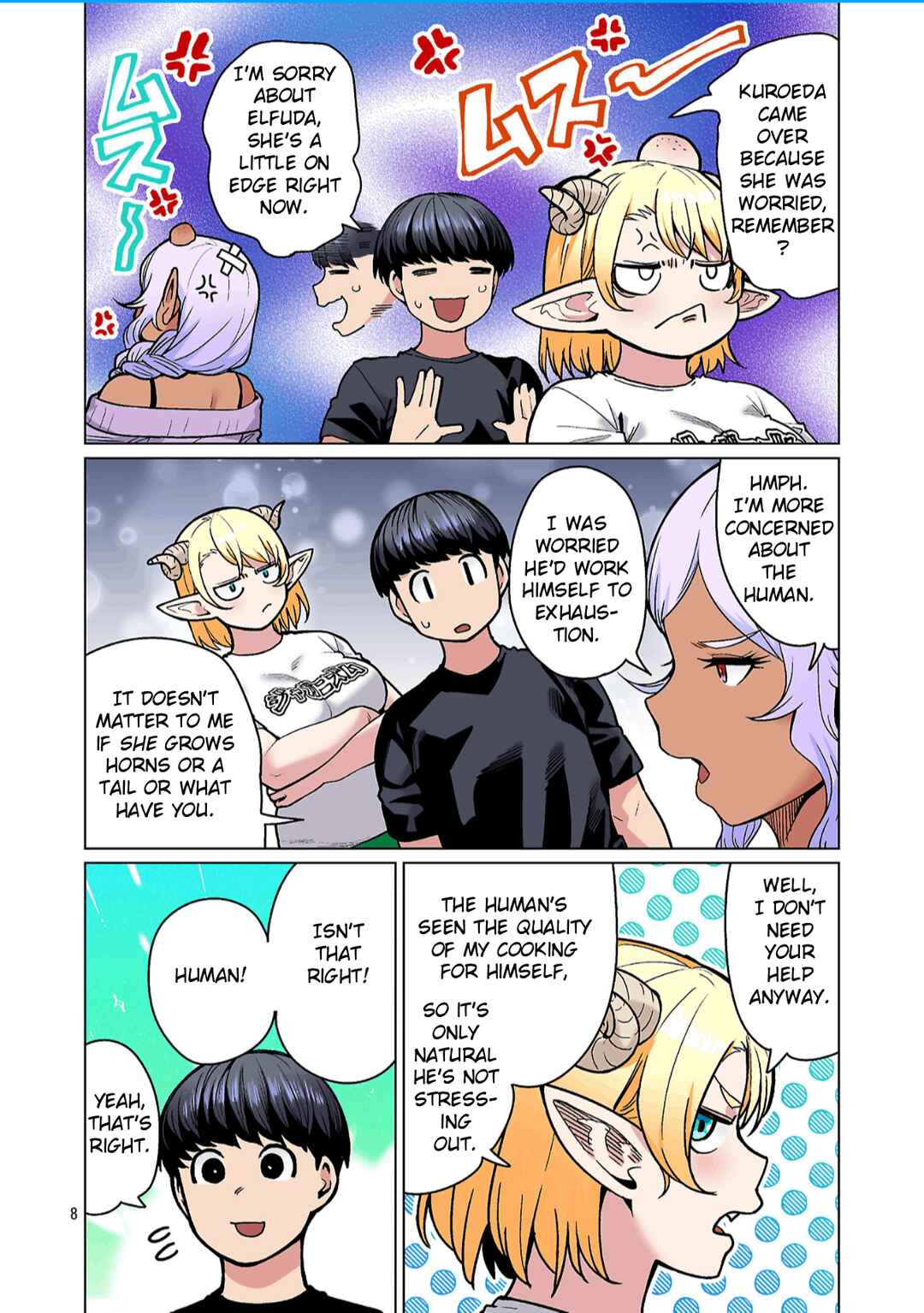 Shin Elf-san wa Yaserarenai. (Official Colored) Chapter 28 - Page 10