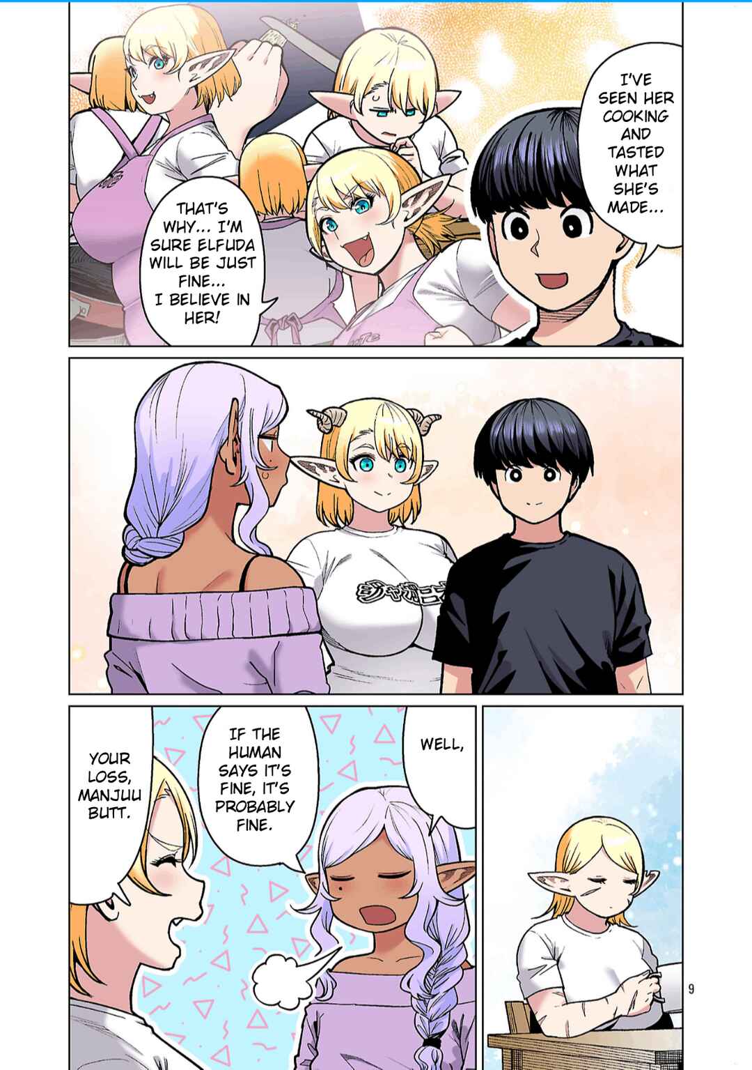 Shin Elf-san wa Yaserarenai. (Official Colored) Chapter 28 - Page 11