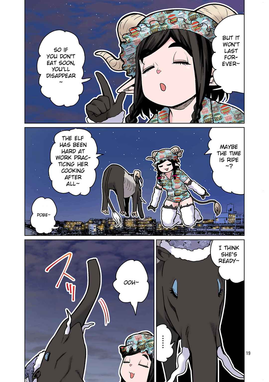 Shin Elf-san wa Yaserarenai. (Official Colored) Chapter 28 - Page 21