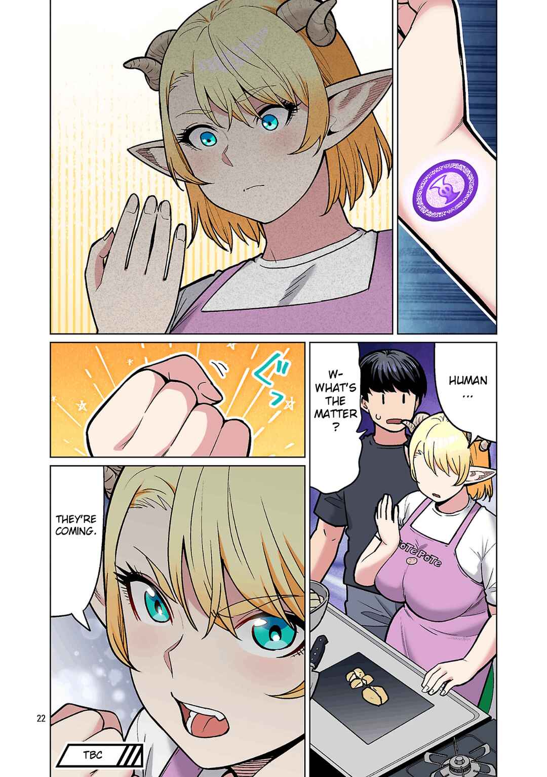Shin Elf-san wa Yaserarenai. (Official Colored) Chapter 28 - Page 24