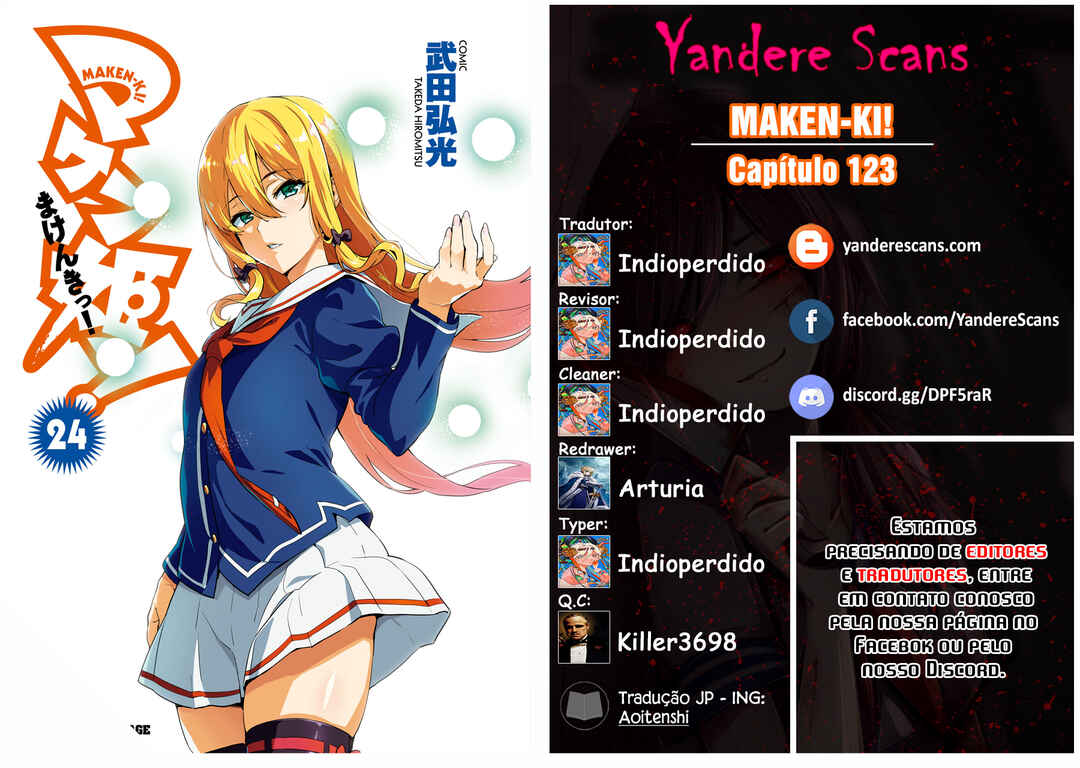 Maken-Ki! Chapter 123 - Page 1