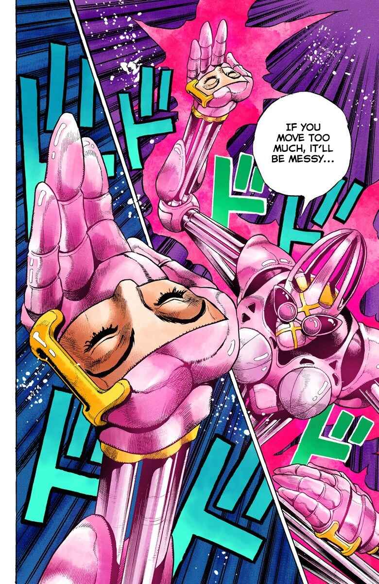JoJo no Kimyou na Bouken: Part 4 - Diamond wa Kudakenai Color-ban Chapter 83 - Page 19