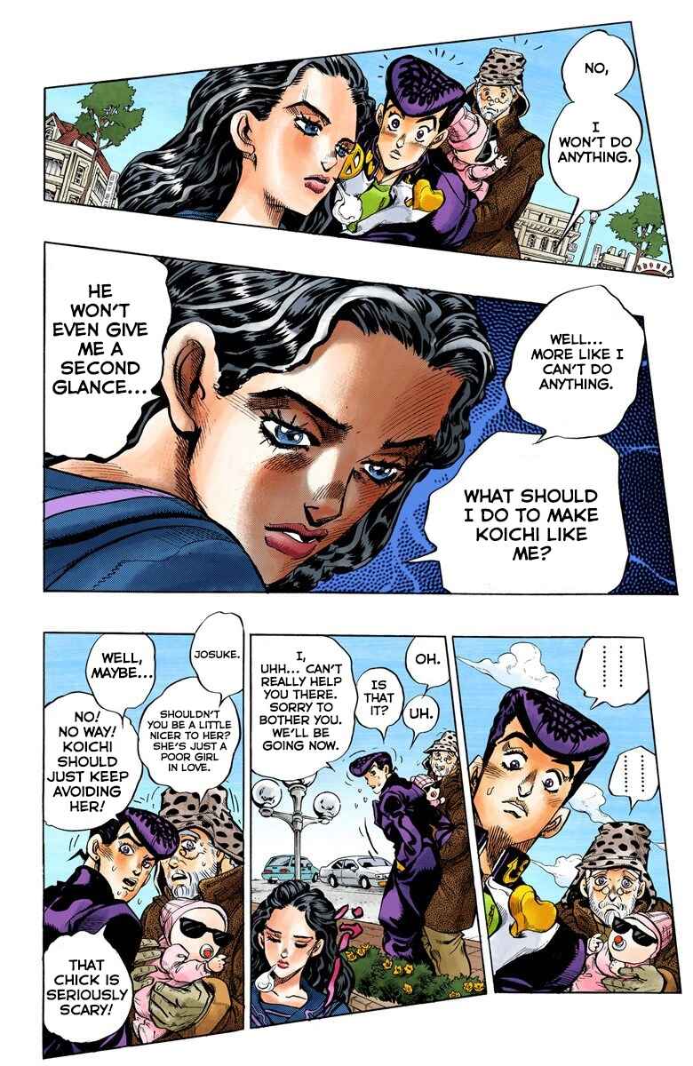 JoJo no Kimyou na Bouken: Part 4 - Diamond wa Kudakenai Color-ban Chapter 83 - Page 5