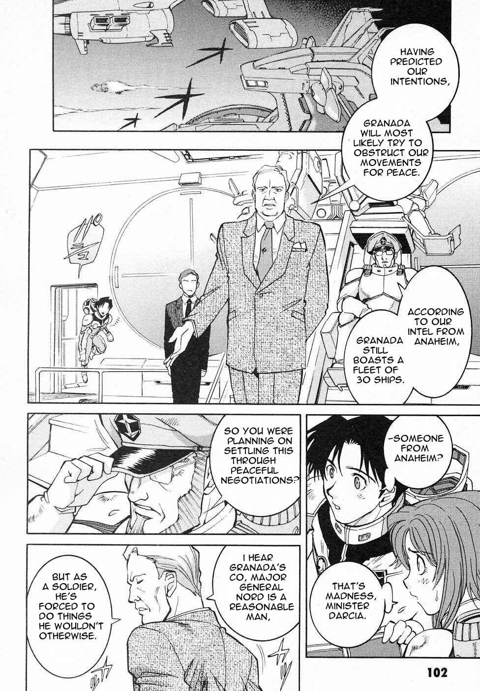 Mobile Suit Gundam Gaiden REBELLION: Space, at the End of a Flash... Chapter 7 - Page 11