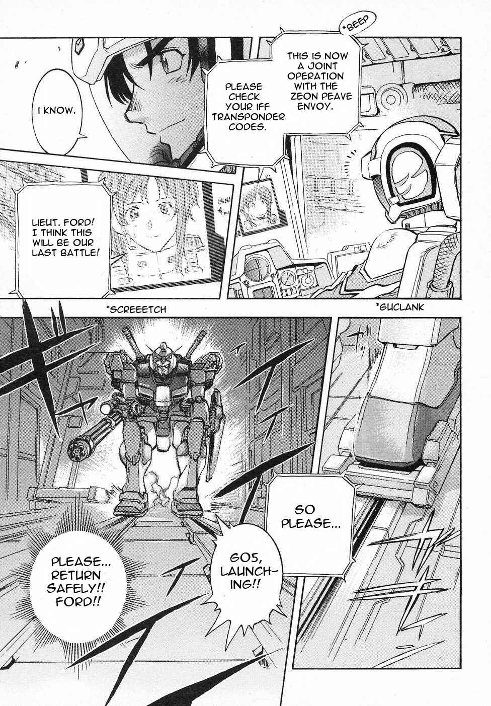 Mobile Suit Gundam Gaiden REBELLION: Space, at the End of a Flash... Chapter 7 - Page 20