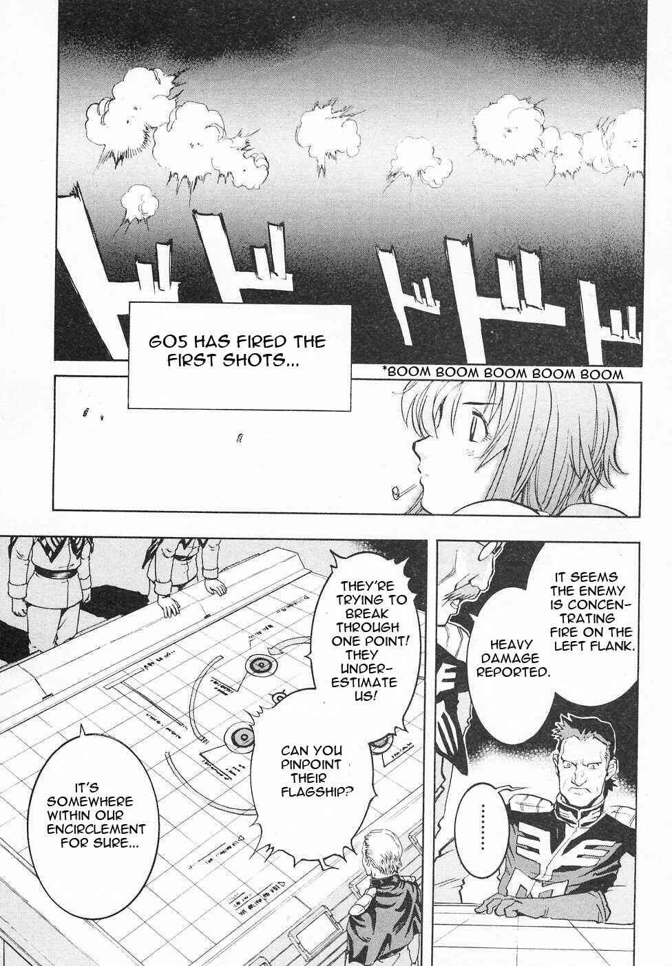 Mobile Suit Gundam Gaiden REBELLION: Space, at the End of a Flash... Chapter 7 - Page 24