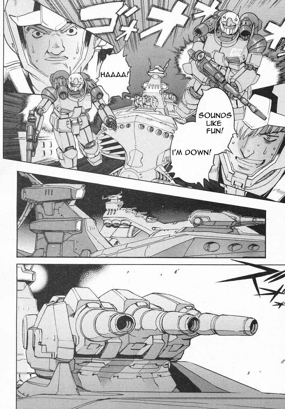 Mobile Suit Gundam Gaiden REBELLION: Space, at the End of a Flash... Chapter 7 - Page 35