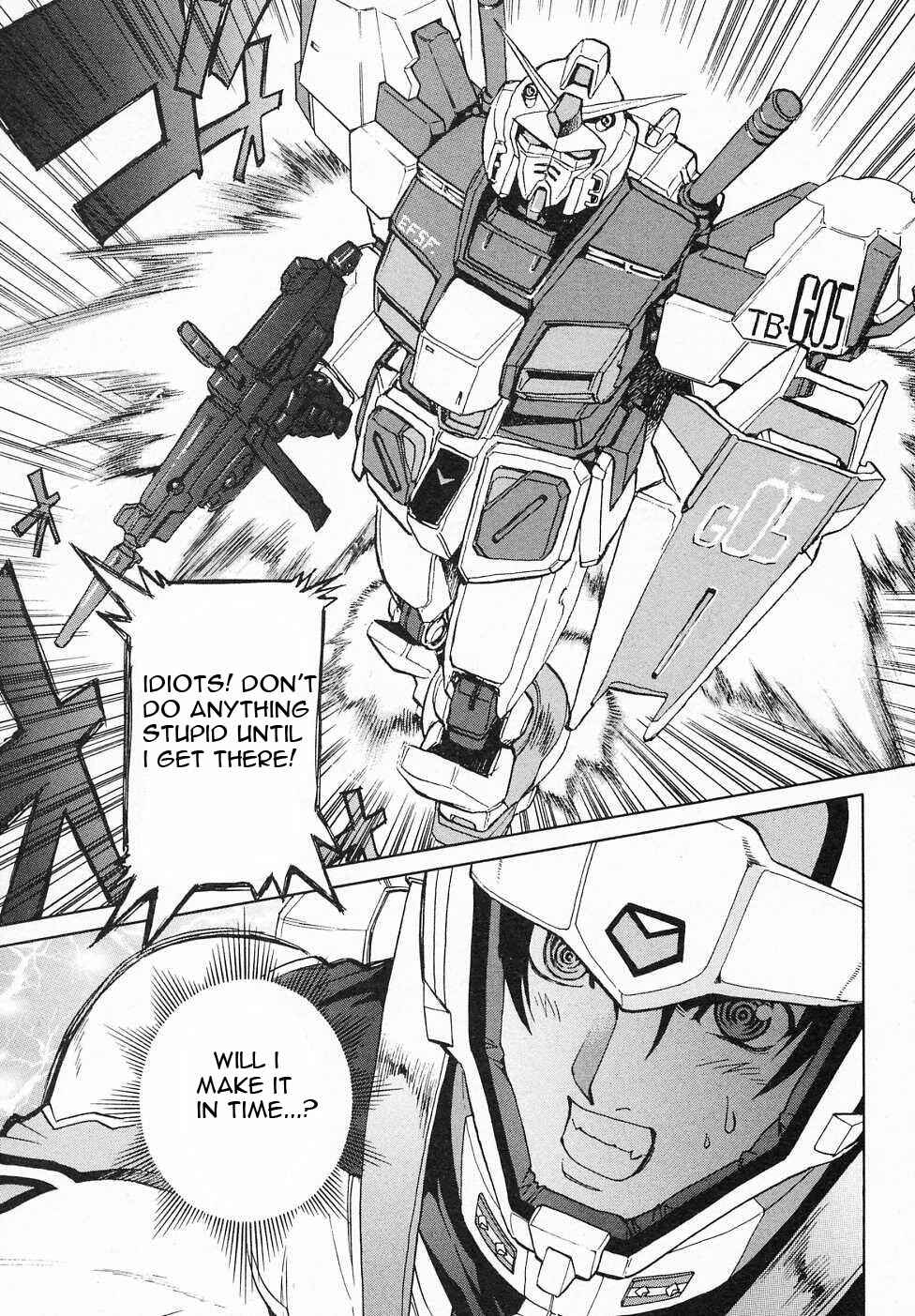 Mobile Suit Gundam Gaiden REBELLION: Space, at the End of a Flash... Chapter 7 - Page 36