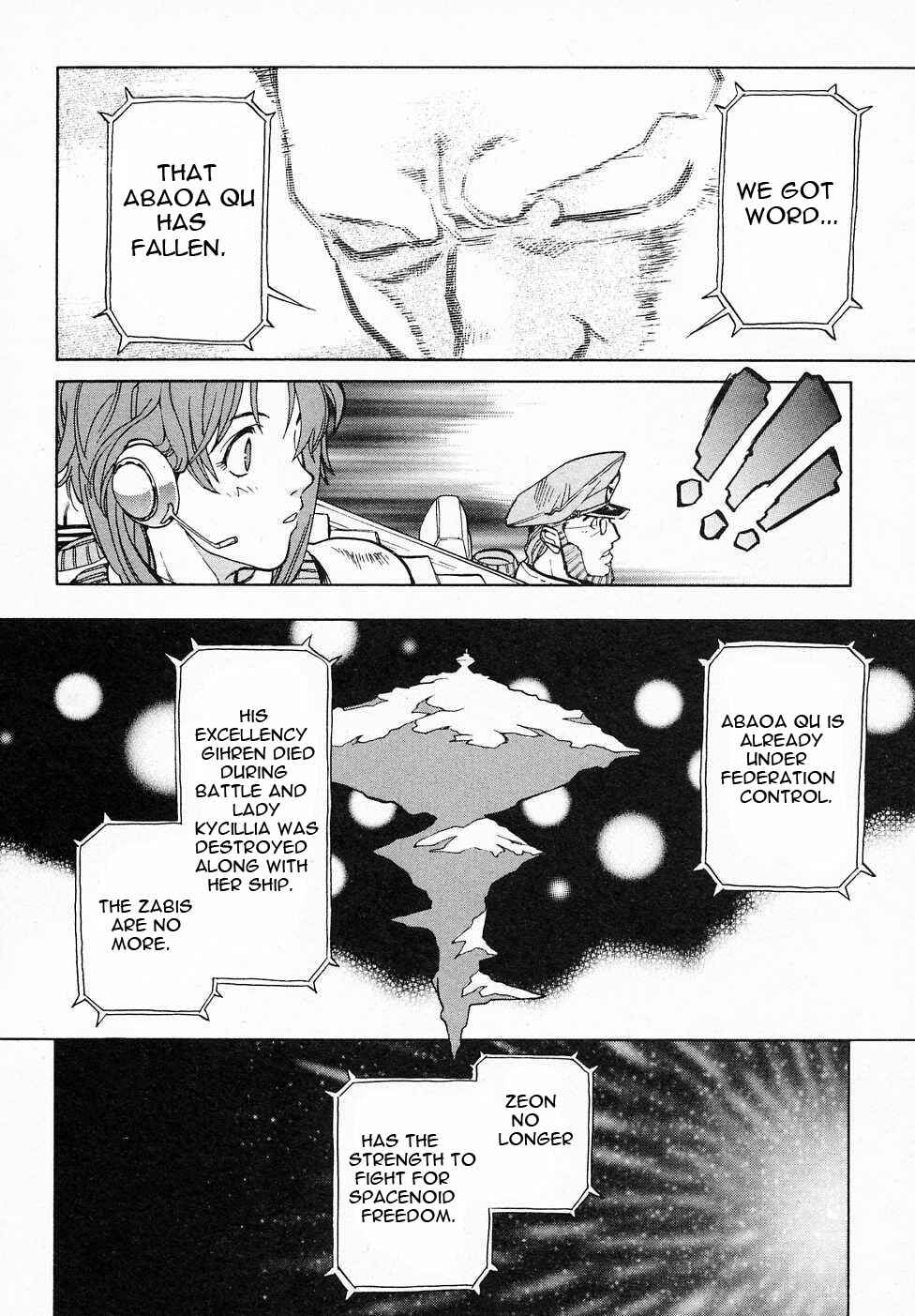 Mobile Suit Gundam Gaiden REBELLION: Space, at the End of a Flash... Chapter 7 - Page 39