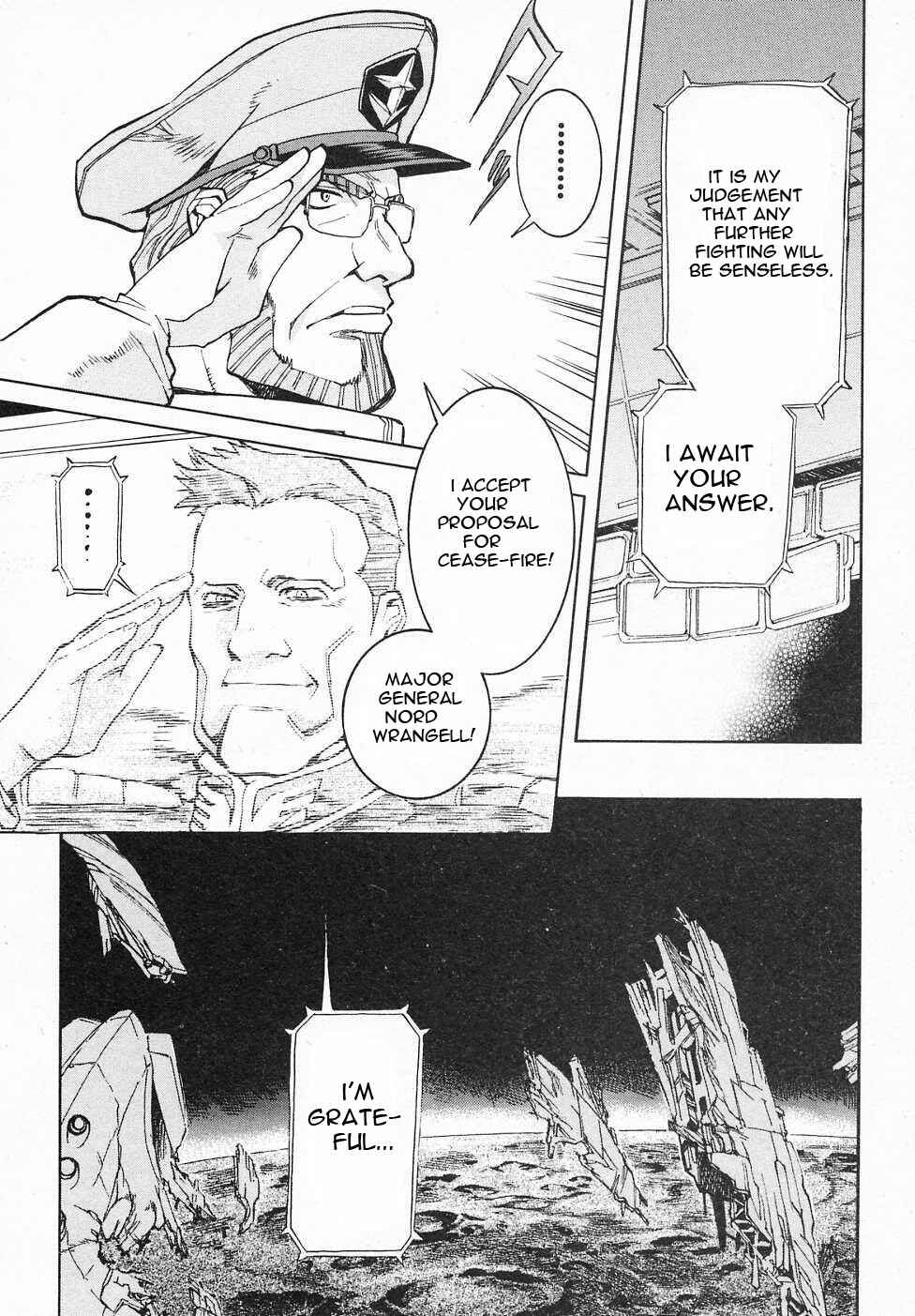 Mobile Suit Gundam Gaiden REBELLION: Space, at the End of a Flash... Chapter 7 - Page 40